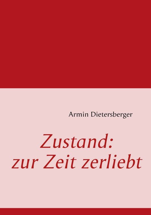 Produktbild: Zustand: zur Zeit zerliebt