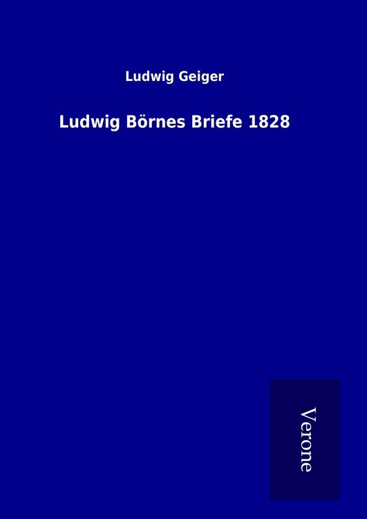 Produktbild: Ludwig B&ouml;rnes Briefe 1828