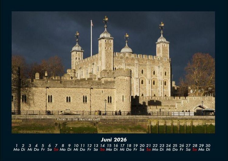 Produktbild: London 2026 Fotokalender DIN A4
