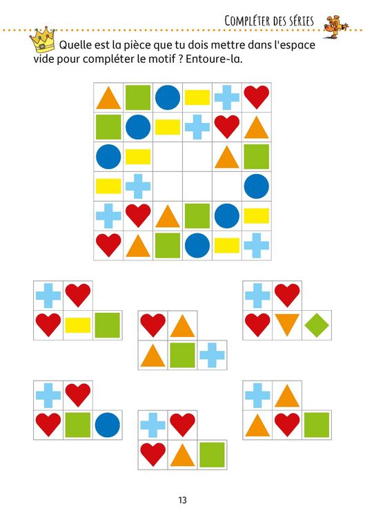 Produktbild: Bloc de casse-t&ecirc;tes et livre activite 5 ans - Tome 2 : Des &eacute;nigmes color&eacute;es pour la maternelle - cahier activite 5 ans labyrinthe, sudoku, etc pour