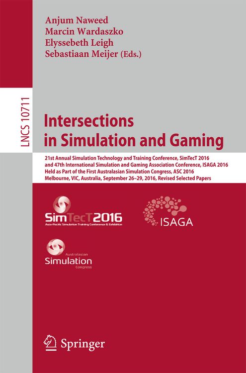 Produktbild: Intersections in Simulation and Gaming