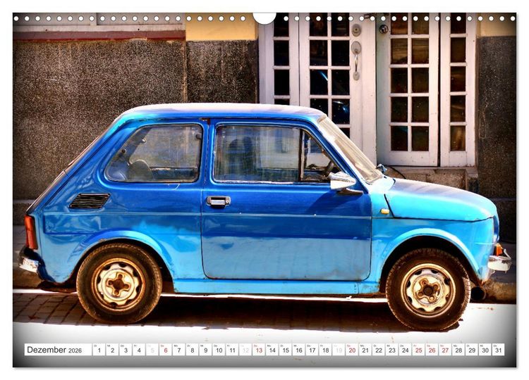Produktbild: FIAT - Italienische Oldtimer in Kuba (Wandkalender 2026 DIN A3 quer), CALVENDO Monatskalender
