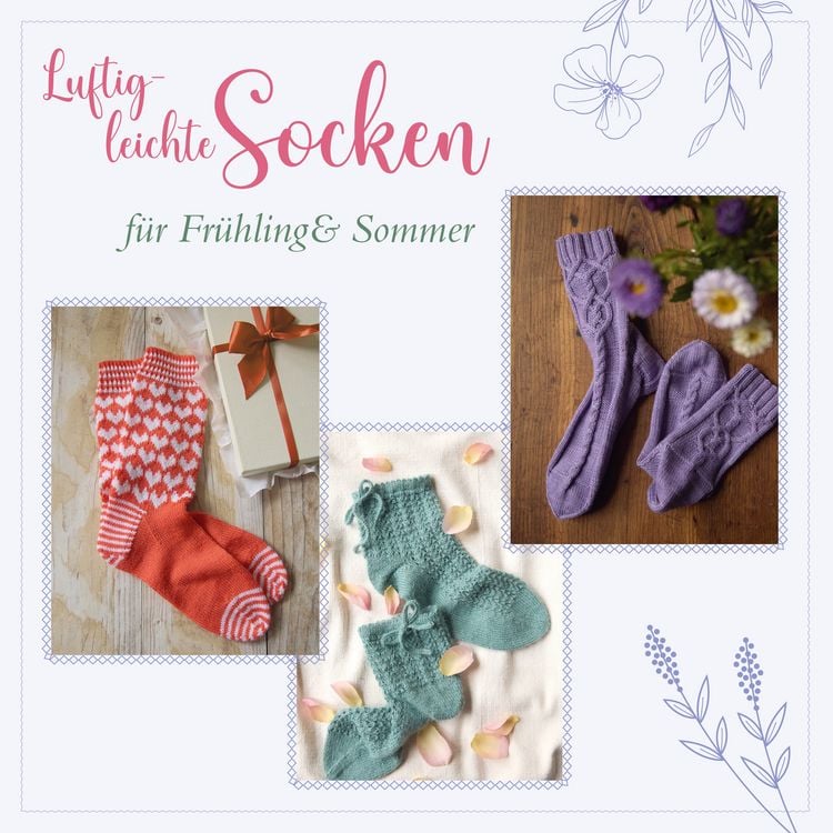 Produktbild: Romantische Socken stricken