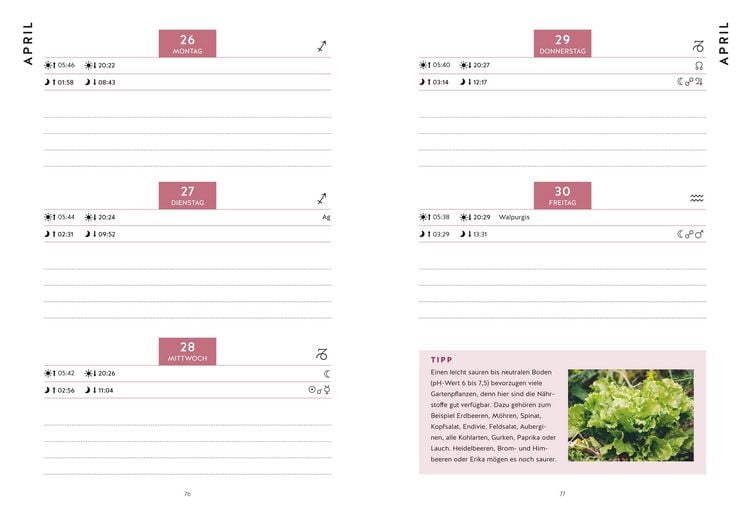 Produktbild: Mein Gartenkalender 2027