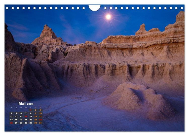 Produktbild: Kraftpl&auml;tze der Indianer (Wandkalender 2026 DIN A4 quer), CALVENDO Monatskalender