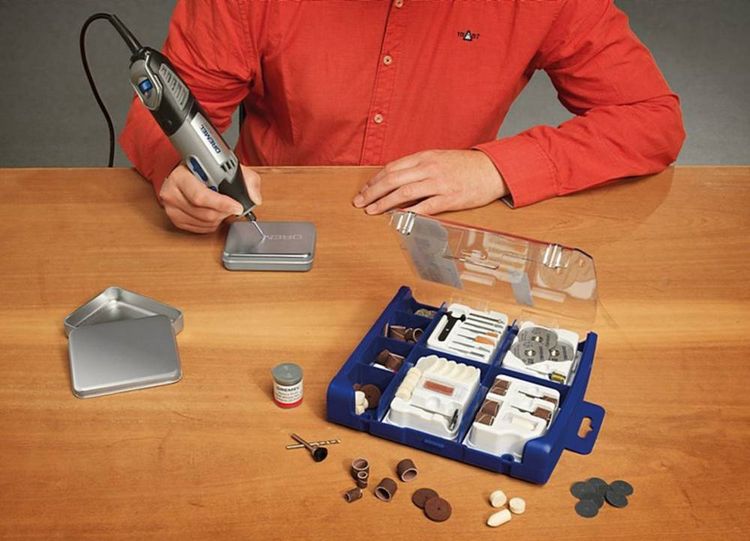 Produktbild: Dremel 2615S724JA Zubeh&ouml;r-Set Schaft-&Oslash; 3.2mm 1St.