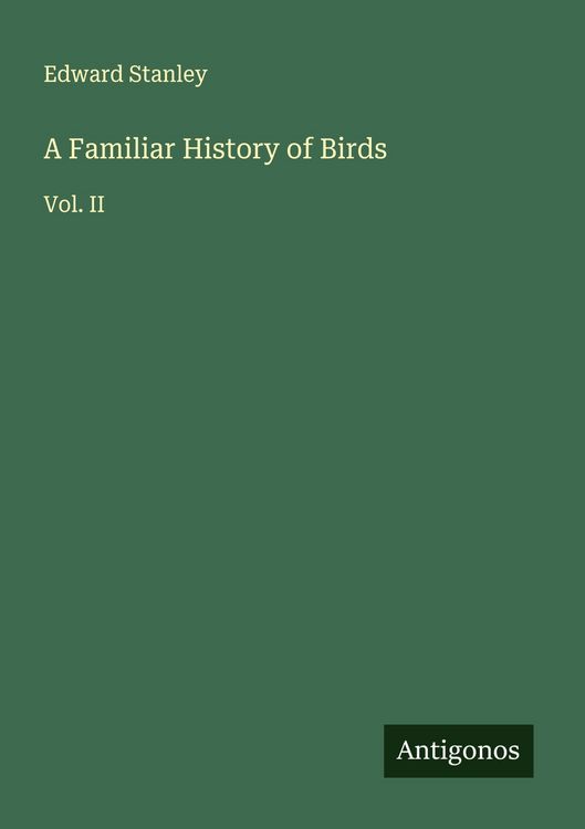 Produktbild: A Familiar History of Birds