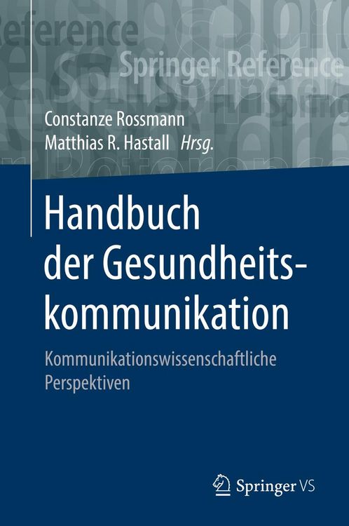 Produktbild: Handbuch der Gesundheitskommunikation