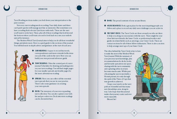 Produktbild: The Modern Witch Tarot Journal
