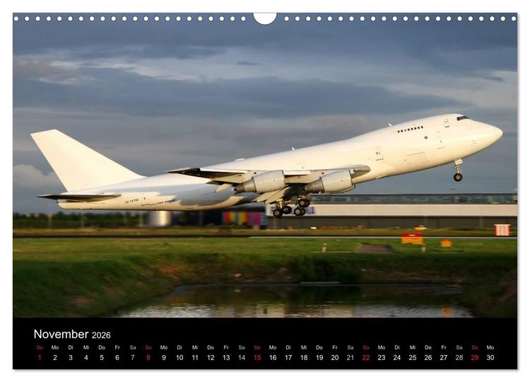 Produktbild: Faszination Flugzeug (Wandkalender 2026 DIN A3 quer), CALVENDO Monatskalender