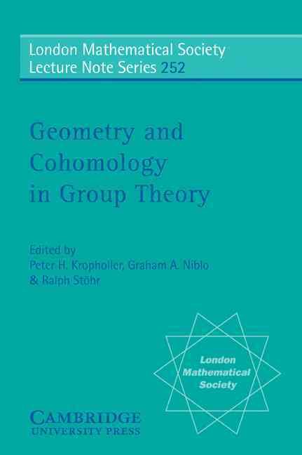 Produktbild: Geometry and Cohomology in Group Theory