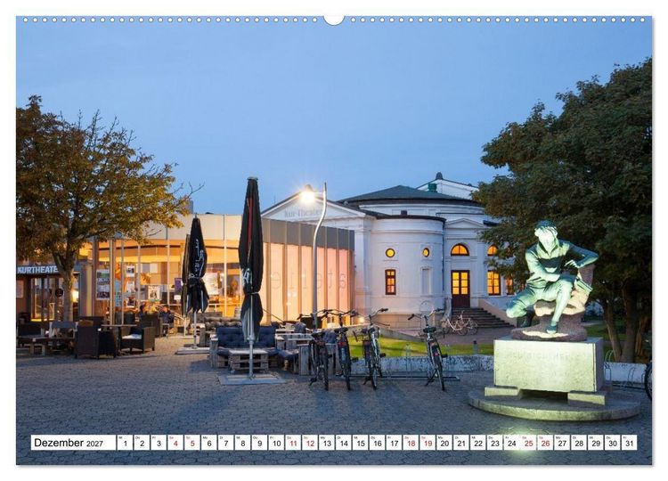 Produktbild: Norderney - Momente einer Reise (Wandkalender 2027 DIN A2 quer), CALVENDO Monatskalender