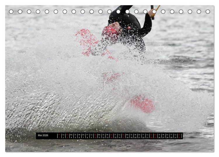 Produktbild: Wakeboarding (Tischkalender 2026 DIN A5 quer), CALVENDO Monatskalender