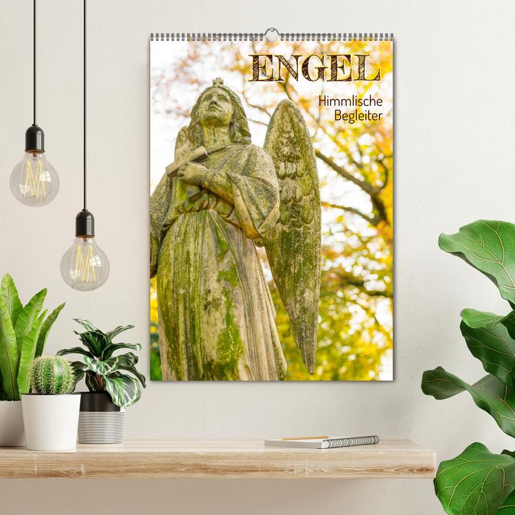 Produktbild: Engel - Himmlische Begleiter (Wandkalender 2026 DIN A2 hoch), CALVENDO Monatskalender