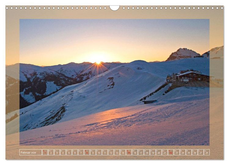 Produktbild: Wenn die Sonne erwacht und untergeht (Wandkalender 2026 DIN A3 quer), CALVENDO Monatskalender