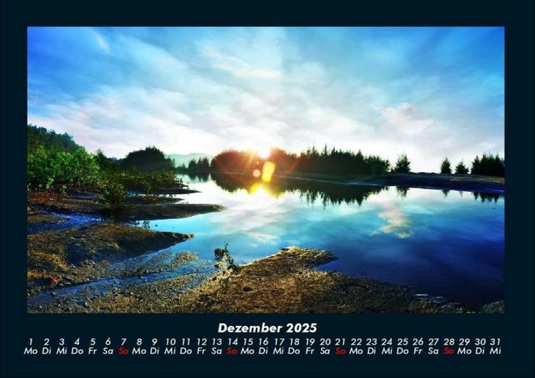 Produktbild: Seeblick 2025 Fotokalender DIN A4