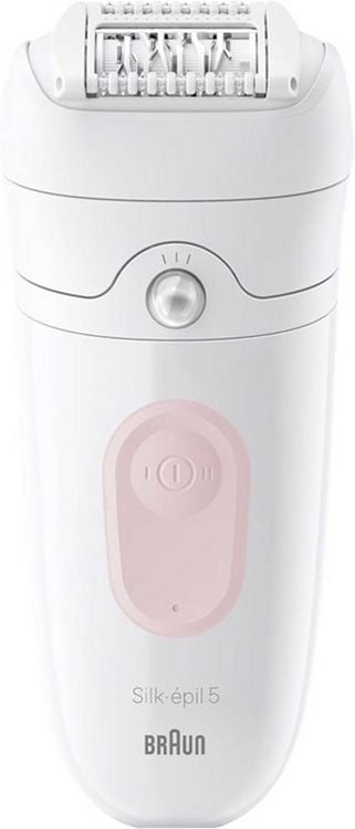 Produktbild: Braun Silk-epil 5-060 Epilierer Wei&szlig;, Flamingo