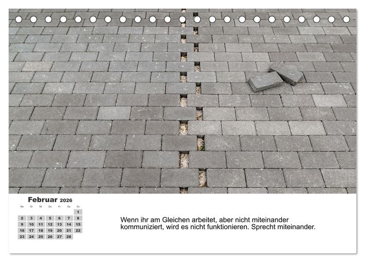 Produktbild: Spiritualit&auml;t in der Bauindustrie (Tischkalender 2026 DIN A5 quer), CALVENDO Monatskalender