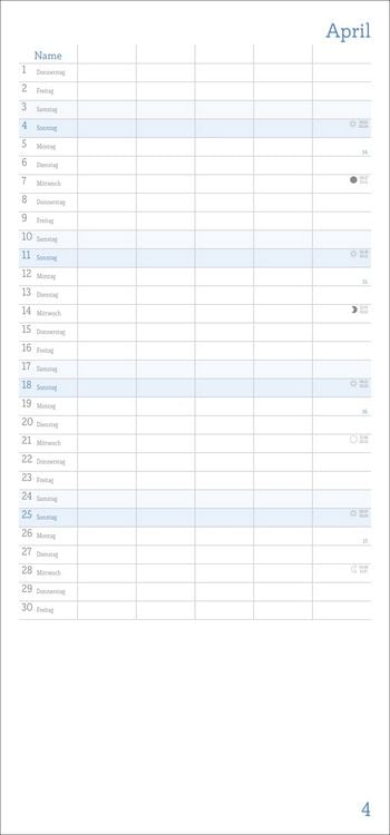 Produktbild: Familienplaner zum Selbstgestalten 2027