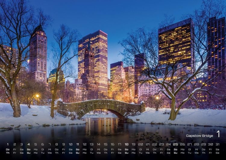 "New York die Stadt, die niemals schläft 2026 Kalender DIN A2" kaufen
