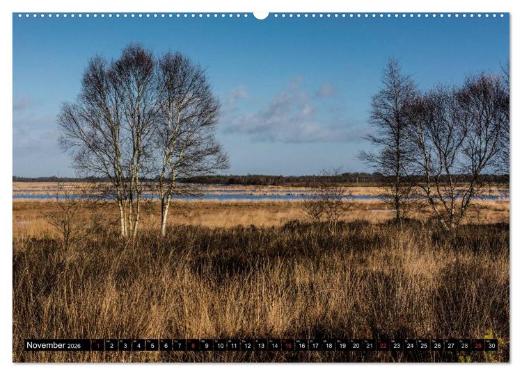 Produktbild: Worpswede - K&uuml;nstlerdorf unter weitem Himmel (hochwertiger Premium Wandkalender 2026 DIN A2 quer), Kunstdruck in Hochglanz