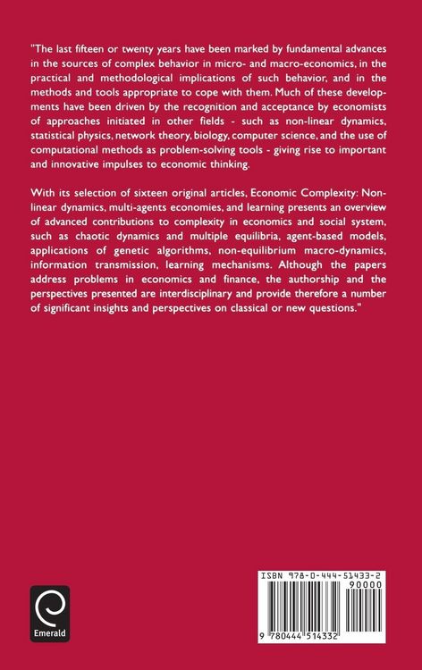 Produktbild: Economic Complexity