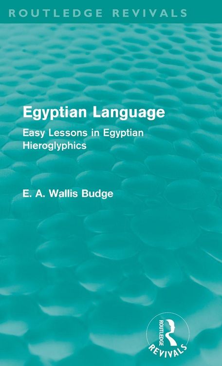 Produktbild: Egyptian Language (Routledge Revivals)