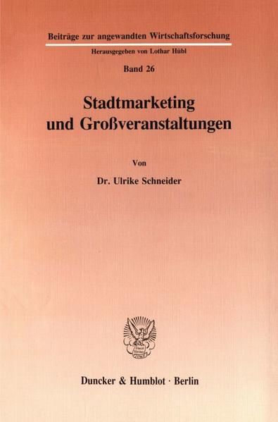 Produktbild: Stadtmarketing und Gro&szlig;veranstaltungen.