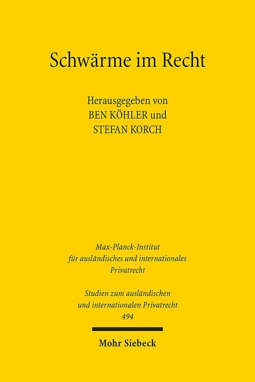 Produktbild: Schw&auml;rme im Recht