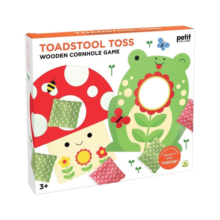 Produktbild: Toadstool Toss Wooden Cornhole Game
