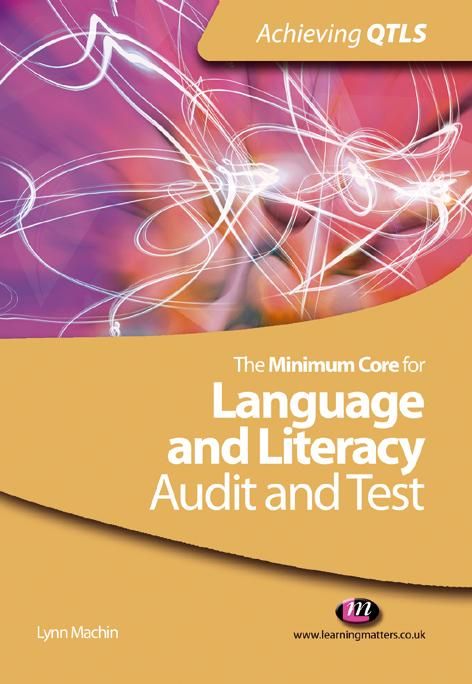 Produktbild: The Minimum Core for Language and Literacy: Audit and Test