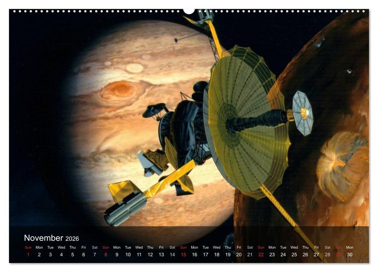 Produktbild: Space and Universe (High Quality Premium Wall Calendar 2026 DIN A2 landscape),CALVENDO 12 Month Wall Calendar