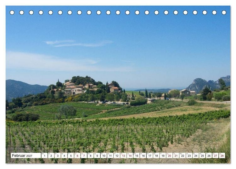 Produktbild: Mit dem Rennrad zum Mont Ventoux (Tischkalender 2027 DIN A5 quer), CALVENDO Monatskalender
