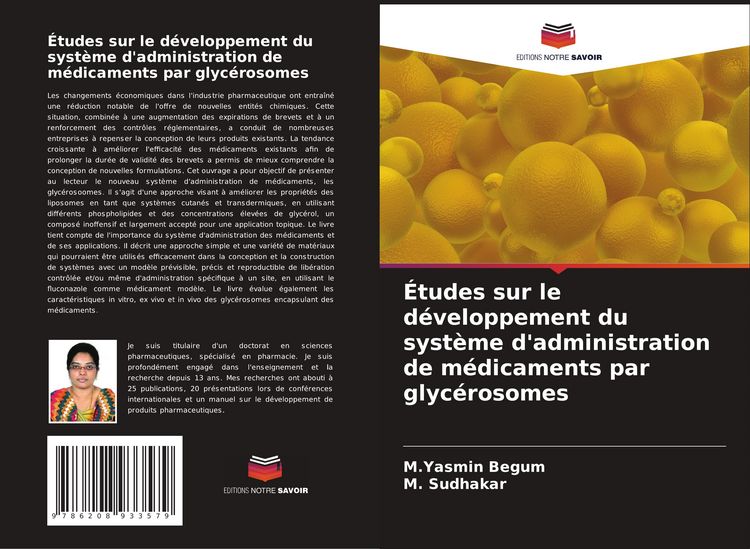 Produktbild: &Eacute;tudes sur le d&eacute;veloppement du syst&egrave;me d'administration de m&eacute;dicaments par glyc&eacute;rosomes