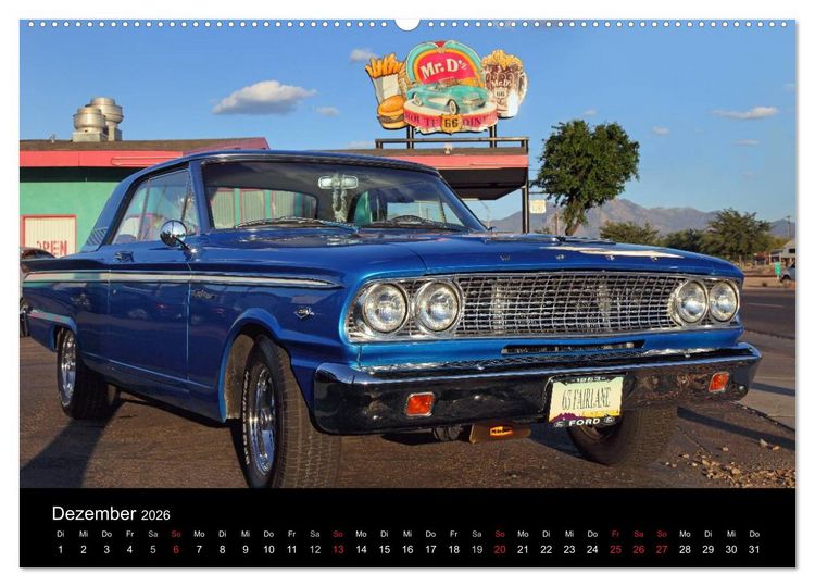 Produktbild: Route 66 im S&uuml;dwesten (Wandkalender 2026 DIN A2 quer), CALVENDO Monatskalender