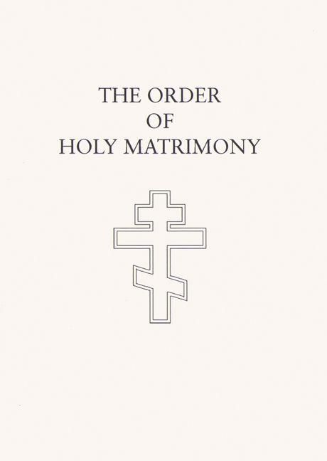 Produktbild: The Order of Holy Matrimony