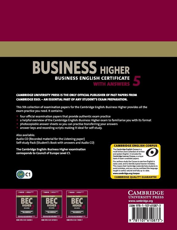 Produktbild: Cambridge English Business 5 Higher