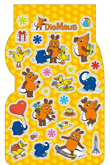 Produktbild: Tr&ouml;tsch Die Maus Stickerblock