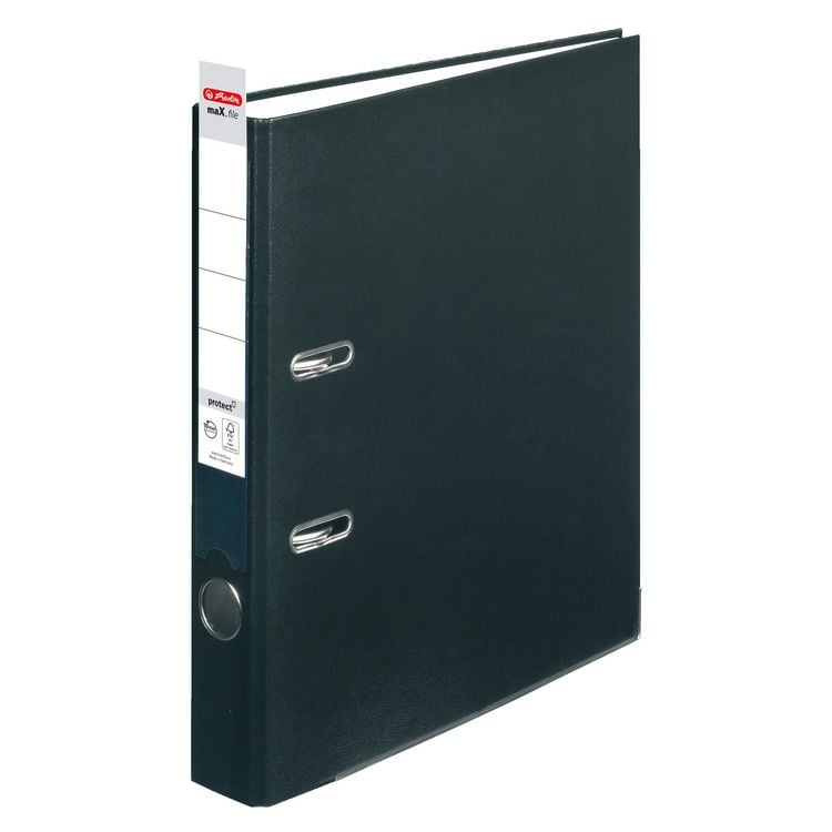 Produktbild: Herlitz Ordner maX.file protect A4 5cm schwarz