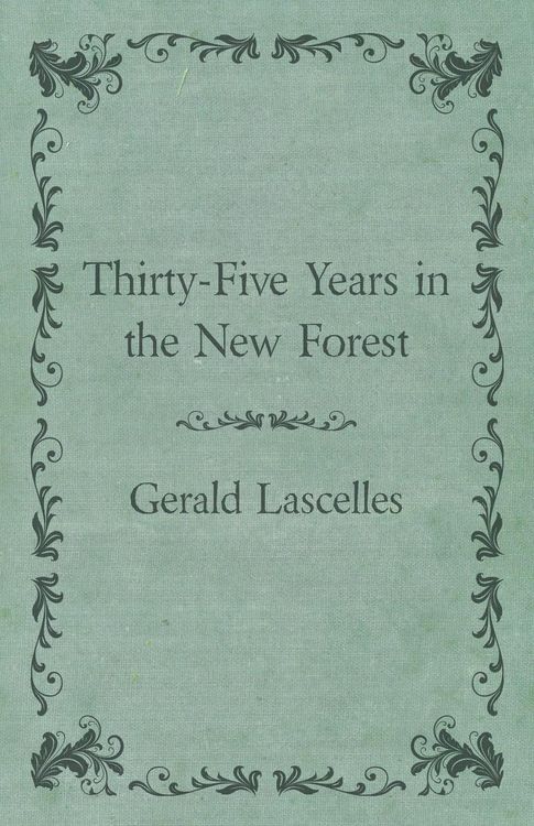 Produktbild: Thirty-Five Years in the New Forest