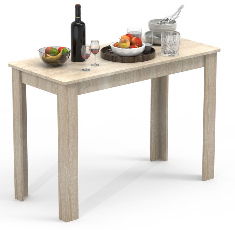 Produktbild: Holz Esstisch K&uuml;chentisch Esal 110 x 50 cm