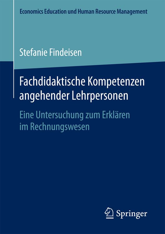 Produktbild: Fachdidaktische Kompetenzen angehender Lehrpersonen