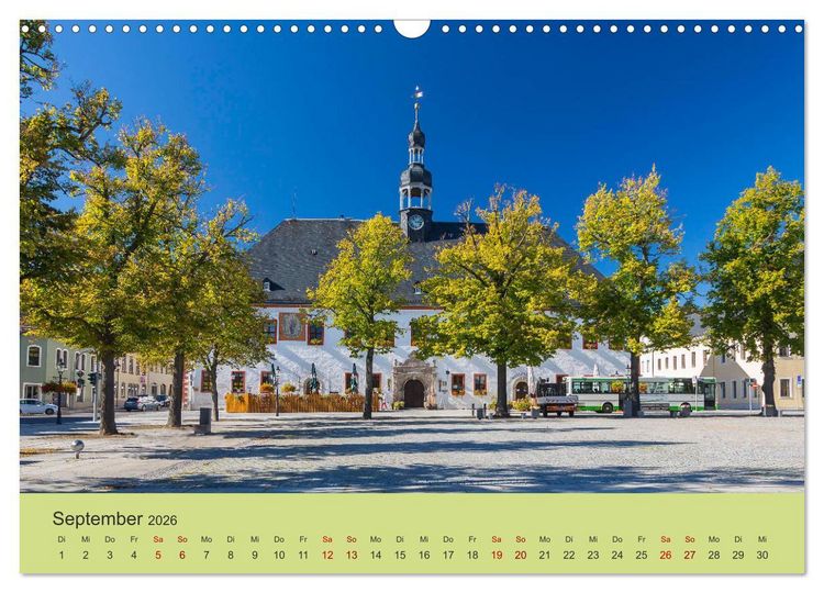 Produktbild: Das Erzgebirge Welterbe und Natur (Wandkalender 2026 DIN A3 quer), CALVENDO Monatskalender