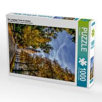 Produktbild: CALVENDO Puzzle Der Leipziger Turm im Herbst | 1000 Teile Lege-Gr&ouml;&szlig;e 64x48cm Foto-Puzzle f&uuml;r gl&uuml;ckliche Stunden