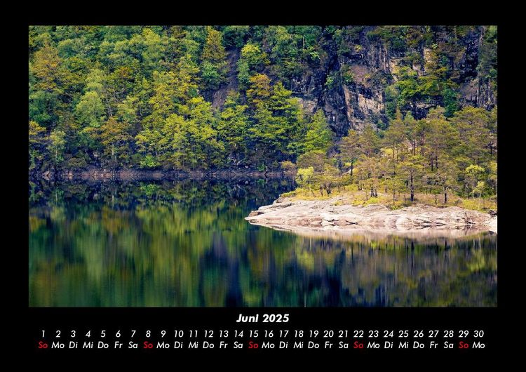 Produktbild: Berglandschaften 2025 Fotokalender DIN A3