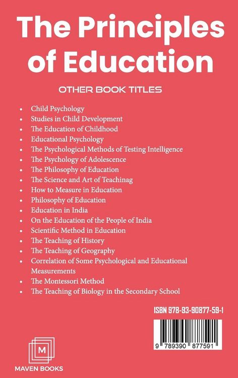 Produktbild: The Principles Of Education