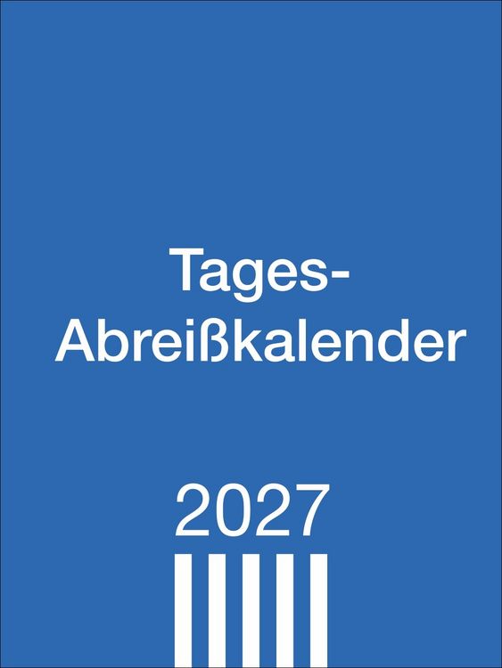 Produktbild: Tagesabrei&szlig;kalender klein 2027