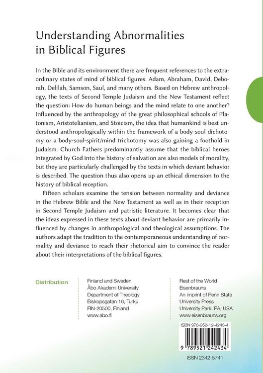 Produktbild: Understanding Abnormalities in Biblical Figures