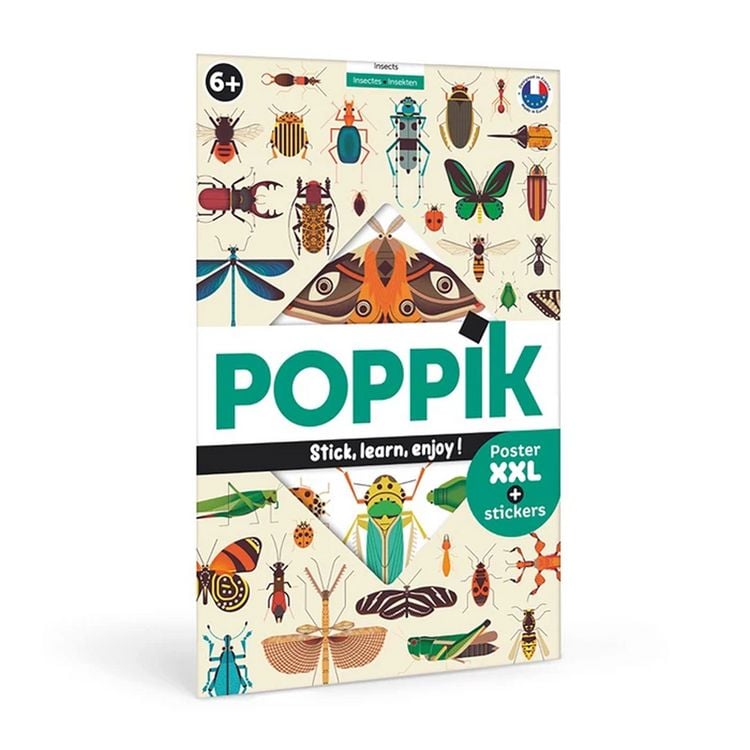 Produktbild: POPPIK - Lernposter & Sticker Insekten
