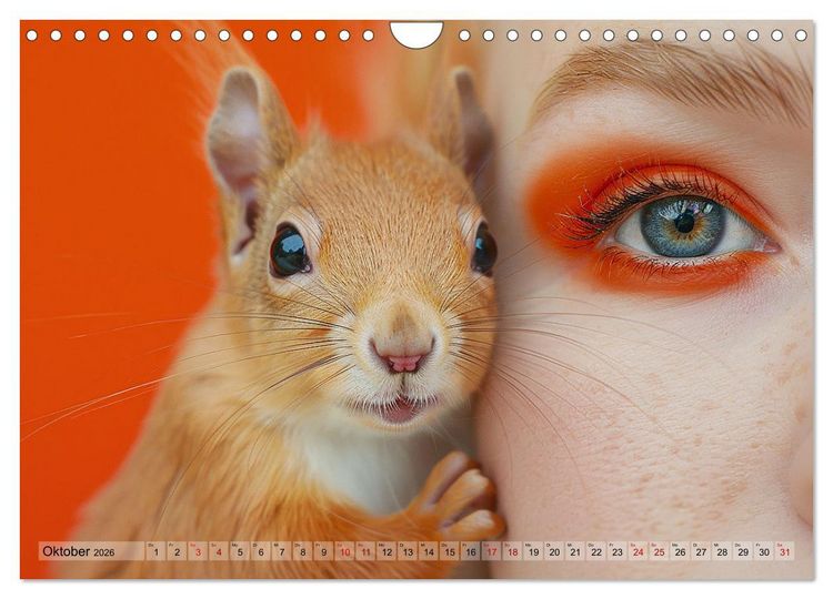 Produktbild: Farbenfrohe Sch&ouml;nheiten (Wandkalender 2026 DIN A4 quer), CALVENDO Monatskalender